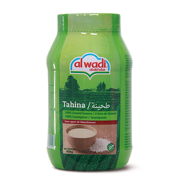 Al Wadi Al Akhdar - Tahina 100% Ground Sesame - 32Oz/908G (Pack Of 2)