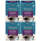 Teeccino Dandelion Tea – Dark Roast Herbal Tea, Caffeine-Free, 10 Count (Pack of 4)