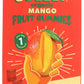 Solely Organic Mango Whole Fruit Gummies 3.5 Oz  Two Ingredients  No Added Sugars Artificial Colors Or Flavors  Vegan Fruit Snac