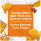 Goldfish Colors Cheddar Cheese Crackers, Baked Snack Crackers, 6.6 Oz Bag (Pack Of 6)