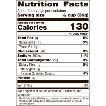 Chex Mix Savory White Cheddar Snack Mix, 4.5 oz - Delicious Cheese Flavor, Perfect for Snacking