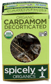 Spicely Organic Cardamom Decorticated 0.35 Ounce Ecobox Certified Gluten Free