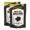 Wiley Wallaby Licorice 24 Ounce Classic Gourmet Soft & Chewy Australian Black Licorice Candy Twists, 2 Pack