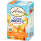 Twinings Peach Cold Brewed Iced Tea, 20 Count Box (Pack Of 2)