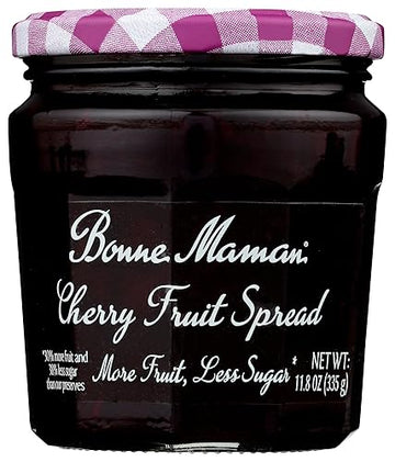 Bonne Maman More Fruit, Less Sugar Cherry Fruit Spread, 11.8 Oz
