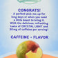 Crystal Light On-The-Go Powdered Drink Mix, Peach Mango, Caffeine, 0.07 oz Packet