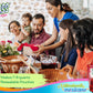 Klass Aguas Frescas |Drink Mix Hibiscus | Flavors From Natural Sources, No Artificial Flavors, With Vitamin C (Makes 7 To 9 Quarts) 14.1 Oz Family Pack (4-Pack)