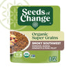 SEEDS OF CHANGE Organic Super Grains Smoky Southwest Side Dish, 8 OZ Pouch (Pack of 6)