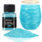 NiHome Edible Glitter Powder Luster Dust, Teal, 5g, Vegan, Allergen-Free, for Cake, Candy, Dessert, Beverage Decoration