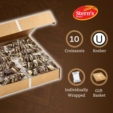 Diabetic Sugar Free Cookies By Sterns Bakery | [10 Count] Low Calorie Cookies Individually Wrapped | Sugar-Free Chocolate Pastri