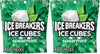 ICE BREAKERS Ice Cubes Spearmint Sugar Free Chewing Gum Pouch, 8.11 oz (100 Pieces) (Pack of 2)