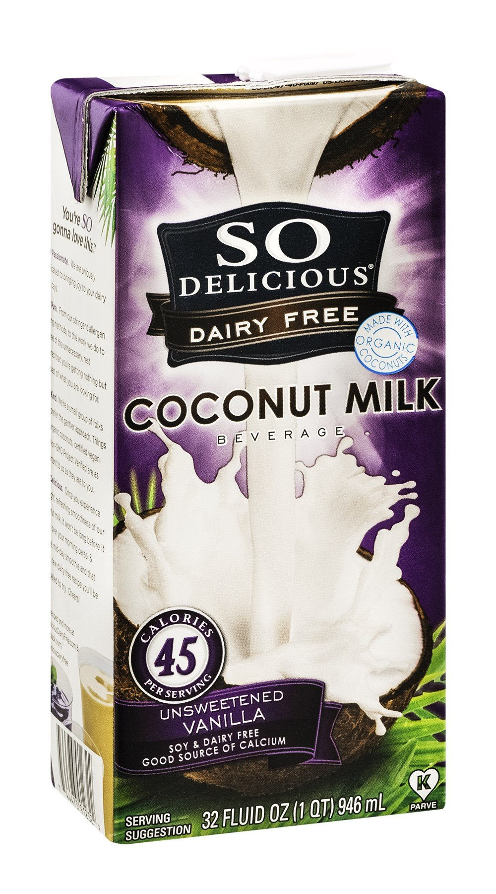 So Del Cnut Mlk Van Unsw ( 12 X 32 Oz   )