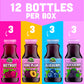 Nilo Variety Pack | 100% Squeezed Juice Blackberry Blueberry Plum Beetroot | No Sugar Added | Non Gmo | Not From Concentrate | 8