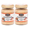 White Truffle and Porcini Boletus Edulis Mushrooms Cream Gourmet Sauce Truffle Paste Suitable for Pasta, Risotto, Pizza (2 x 80g