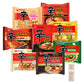 Gourmet Spicy Shin Instant Ramen Noodle 8 Flavor Combo - Korean Ramen Set (8 Pack)