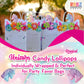 Unicorn Candy Lollipops - 12 Whimisical Pretty Suckers Individually Wrapped - Great For Unicorn Party Favors - Goodie Bags For K