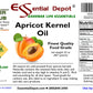 Apricot Kernel Oil - 1 Quart - 32 Oz - Food Grade - Safety Sealed Hdpe Container With Resealable Cap