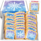 Snowflake Cookies Frozen in Individually Wrapped Snowfake Winter themed Theme Party Favors 24 Pack Bulk for Kids Birthday Party 