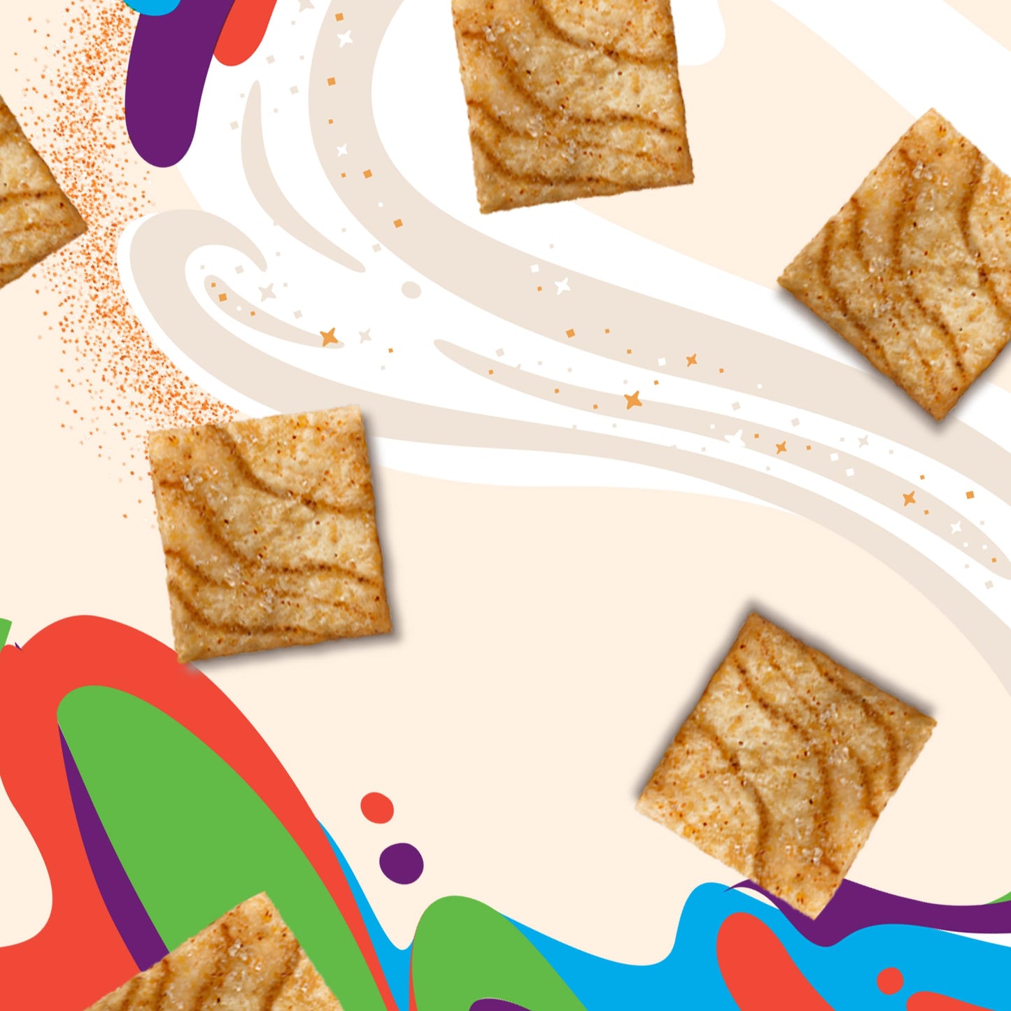 Cinnamon Toast Crunch Breakfast Cereal Treat Bars, Snack Bars, 8 ct (Pack of 5)