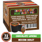 Crazy Cups Decaf Chocolate Coffee Pods Variety Pack, Chocolate Flavored Decaf Coffee For Keurig K Cup Machines, Includes Death B