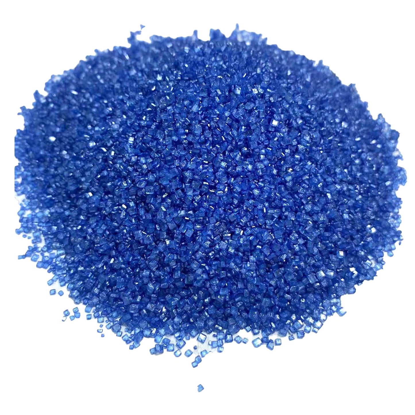 Sentovac Royal Blue Sanding Sugar For Baking Edible Sparkling Sugar Sprinkles Coarse Sugar Crystals For Baking Topping Cake Cook