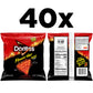 Doritos Flavored Tortilla Chips, Flamin Hot Nacho, 1 Ounce (Pack Of 40)