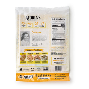 Atorias Family Bakery Traditional Lavash 5 Count, 10 Oz