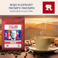 Rojo Elephant Handcrafted Ground Coffee, 100% Arabica, Premium Dark Roast, 11 oz Bag