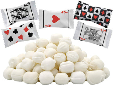 Fruidles Card Games Buttermints, Mint Candies, After Dinner Mints, Butter Mint Candy, Fat-Free, Kosher Certified, Individually Wrapped (55 Pieces)