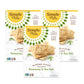 Simple Mills Almond Flour Crackers, Gluten Free, Vegan, Rosemary & Sea Salt, 4.25 Ounce (Pack of 3)
