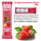 BOB SNAIL Healthy Fruit Snacks for Kids and Adults - 30 Fruit Leather Snacks with Apple, Banana, Strawberry - Vegan Low-Carb Var