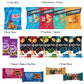 Foxy Fane 66-Count Holiday Gift Box - 66 Healthy Snacks & Treats - Perfect Variety Pack For Easter - Great For Family, Friends &