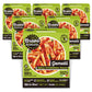 Bravo Bravissimo Gemelli Pasta Meal - Vegan-Friendly, Spicy Arrabbiata, 6 Pack, Microwaveable, Ready in Minutes