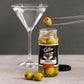 Collins Gourmet Vermouth Pimento Olives | Premium Cocktail Garnish | 4.5oz | Black | Model O268