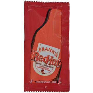 Frank'S Redhot Original Cayenne Pepper Sauce Packets, 200 Count - One 200 Count Package Of Frank'S Hot Sauce Packets, Perfect Si