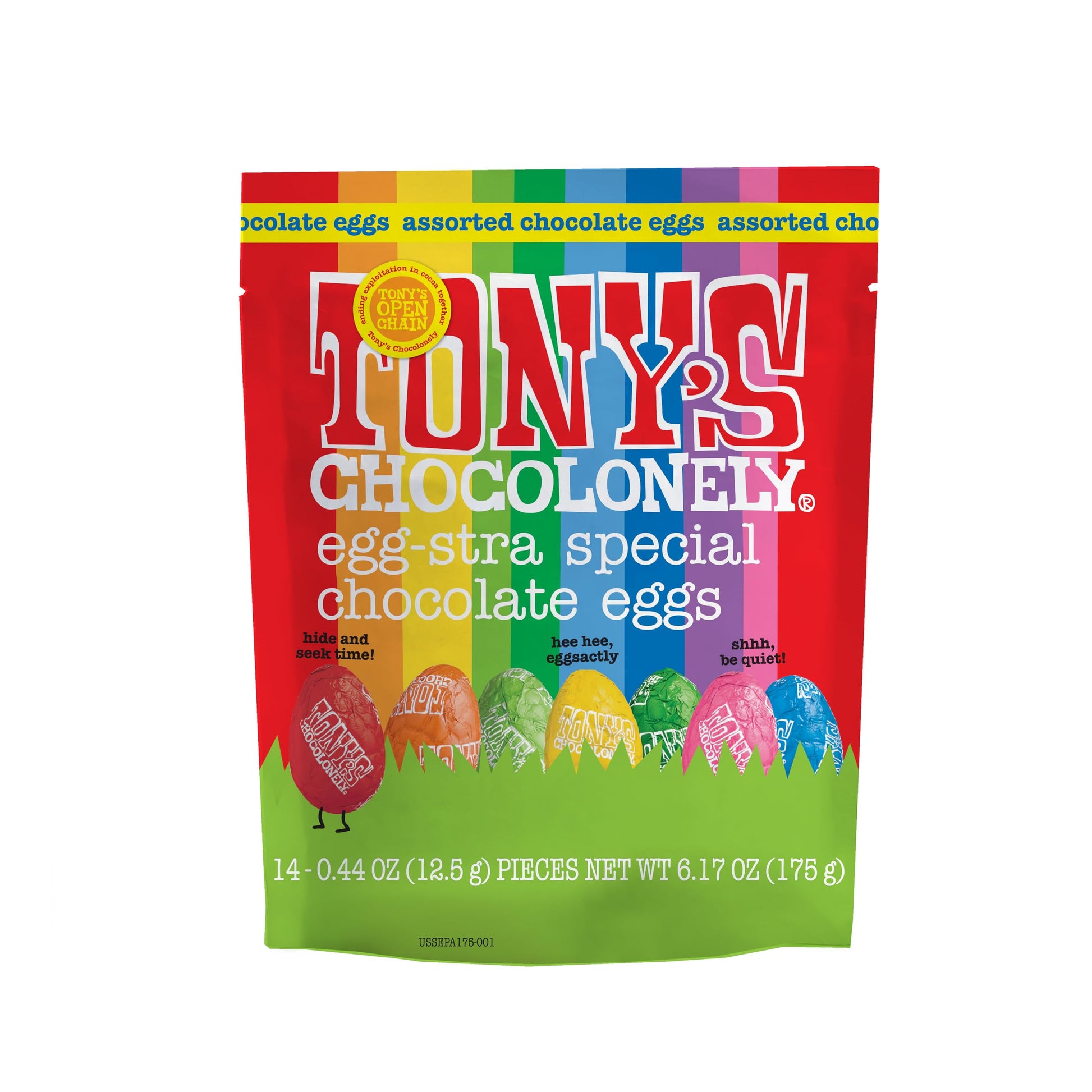 Tony's Chocolonely Easter Eggs mix pouch