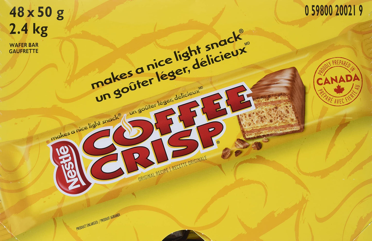 Nestle Coffee Crisp Bar, 1.76-Ounce Bars (Pack Of 48)