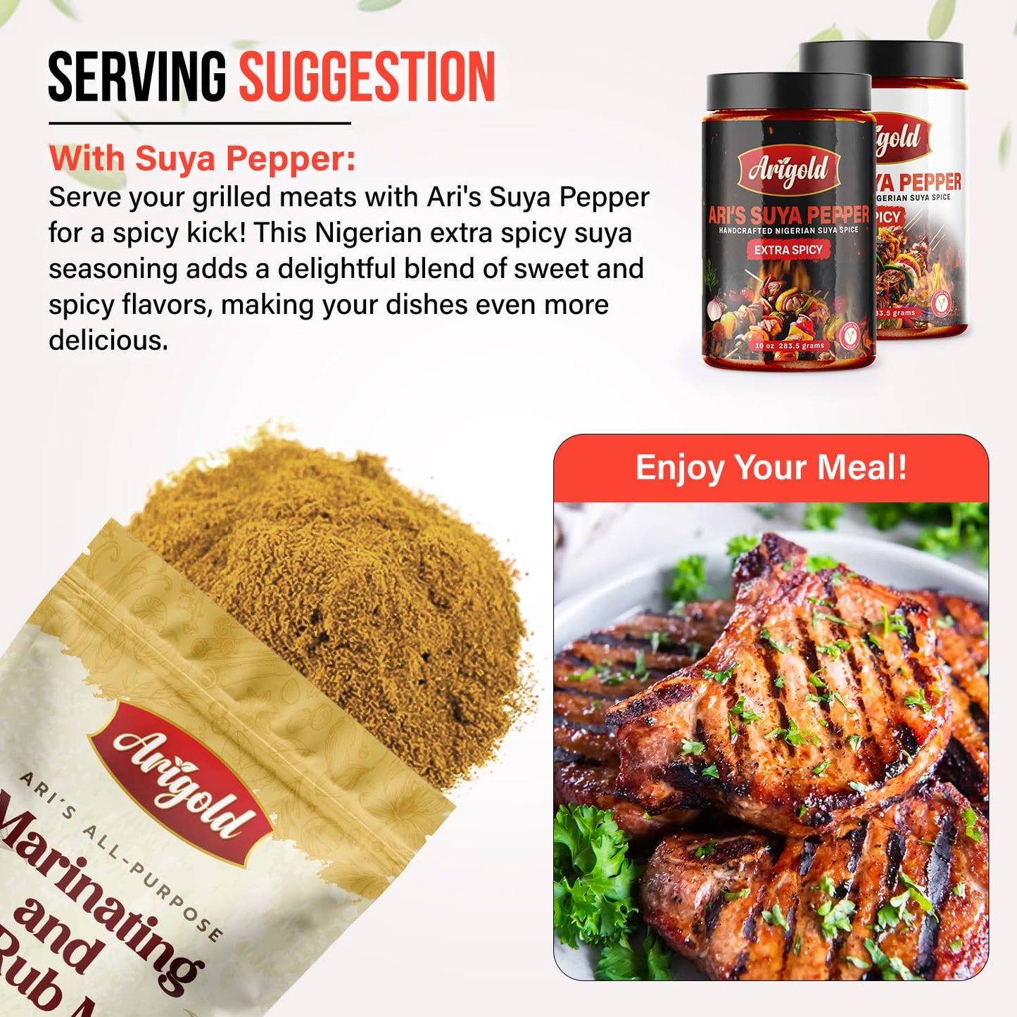 Aris All Purpose Seasoning For Marinating, Bbq Rub, Chicken Rub, Pork Rub, Bbq Seasoning And Dry Rub Mix For Meat, Pork Chops, S