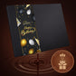 Chocolate Cookies Birthday Gift Basket For Men And Women - Gourmet Chocolate Happy Birthday Treats For Food Gifts, Elegant Gift