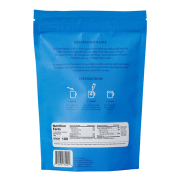 Chamberlain Coffee Blue Matcha Latte - Vegan Matcha Latte With Oat Milk - Antioxidant Rich, Blue Butterfly Pea Flower + Japanese