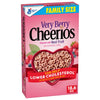 Very Berry Cheerios, Heart Healthy Cereal, Family Size, 18.6 Oz