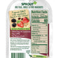 Sprout Organic Baby Food, Stage 2 Pouches, Fruit Veggie & Grain Blend, Mixed Berry Oatmeal, 3.5 Oz Purees (Pack Of 6)