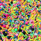 Cool Mom Sprinkles Retro 90s Themed Birthday Sprinkles 4 oz - Neon Glow Under UV Light, Gluten-Free