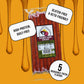 Gardners Wisconsin Cheese, Meat Sticks (1 Ounce Sticks, Pack of 8) - Honey Ham Flavor, Low Carb Snack, Does Not Require Refrige