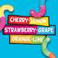 Trolli Sour Brite Crawlers, Candy, Cherry-Lemon, Strawberry-Grape & Orange-Lime, Sweet And Sour, Gummy Worms, 28.8 Oz