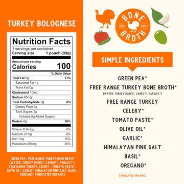 Serenity Kids 7+ Month Bone Broth Puree Made With Organic Veggies - Clean Label Project Purity Award Certified - Bpa-Free Pouch