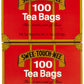 Sweet Touch Nee Orange Pekoe & Pekoe Cut Black Tea Bags, 100 Ct, 2 Pk
