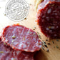Fortunas Finocchiona Dry Salami - Nitrate-Free, Gluten-Free, 10oz (Pack of 2) - Ideal for Keto Diets, Perfect for Snacking or Cooking