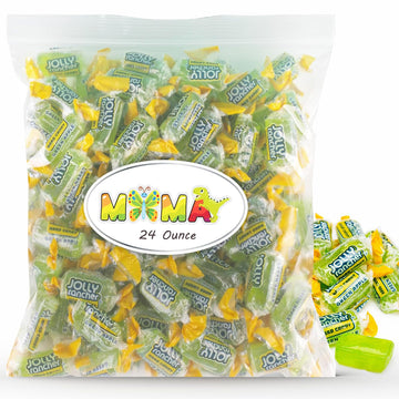 Jolly Rancher Fruit Flavored Hard Candy Green Apple - 1.5 Lb Bags Halloween Candy, Birthday - Delicious Bulk Individually Wrappe