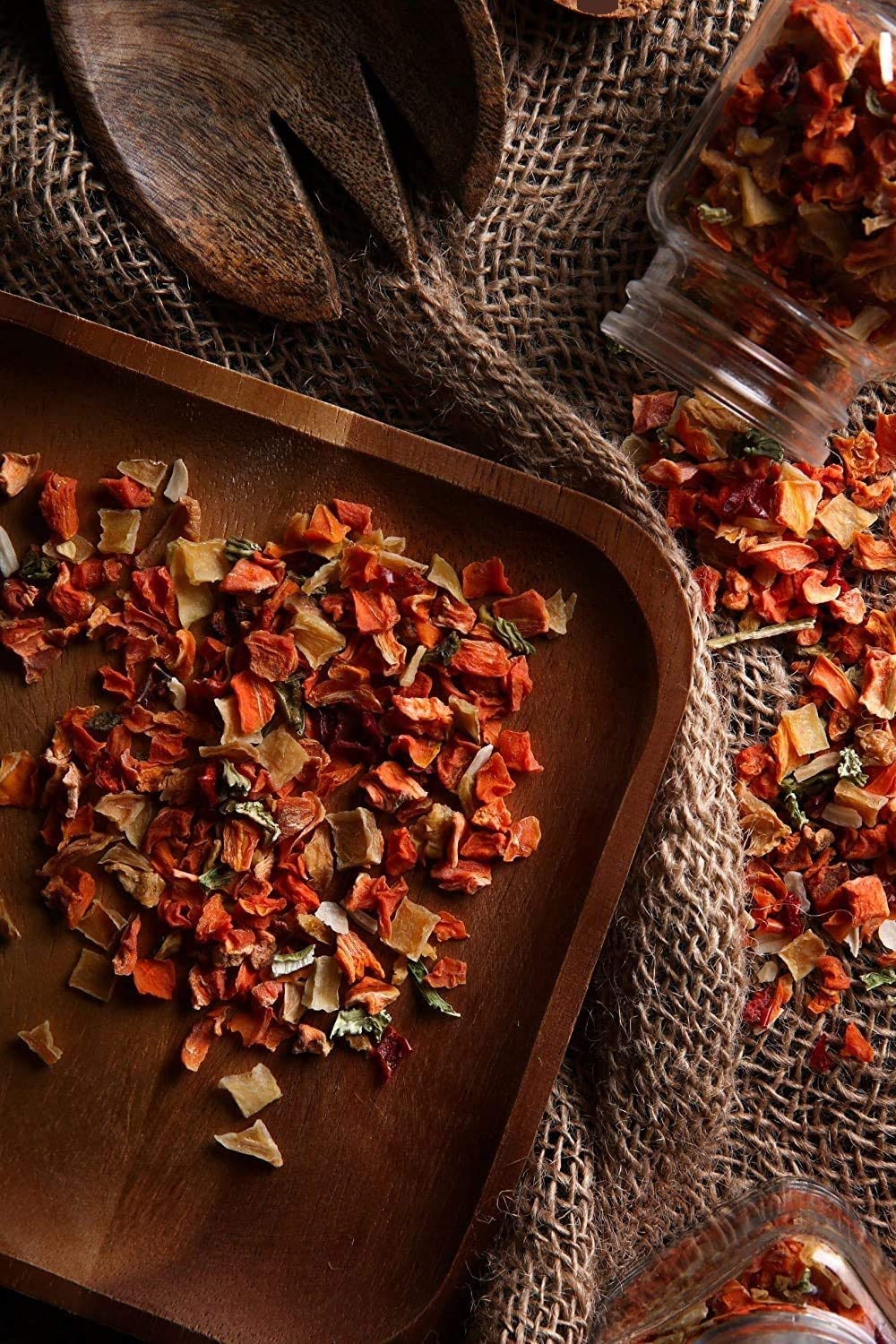 Gourmanity Dehydrated Mixed Vegetables, All Natural Dried Ramen Topping, Adds Color Flavor And Texture To Your Vegetable Soups A